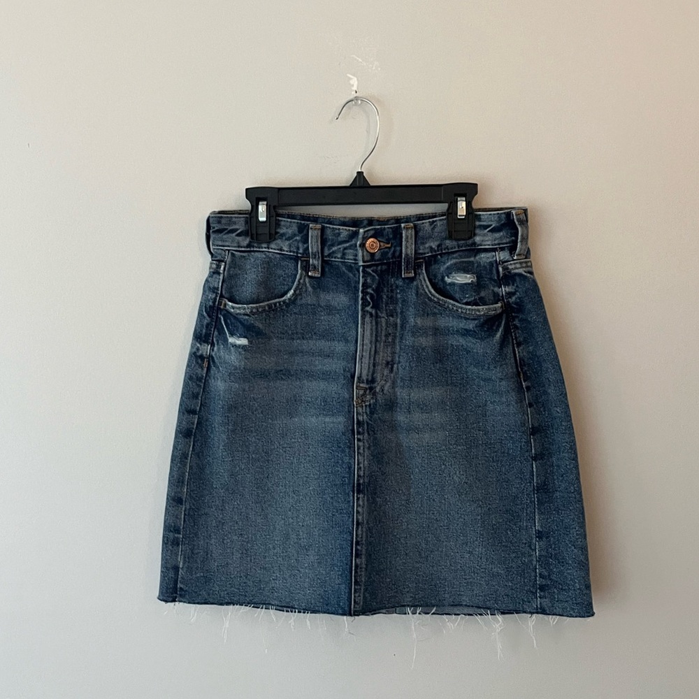 H&M Dark Wash Jean Skirt